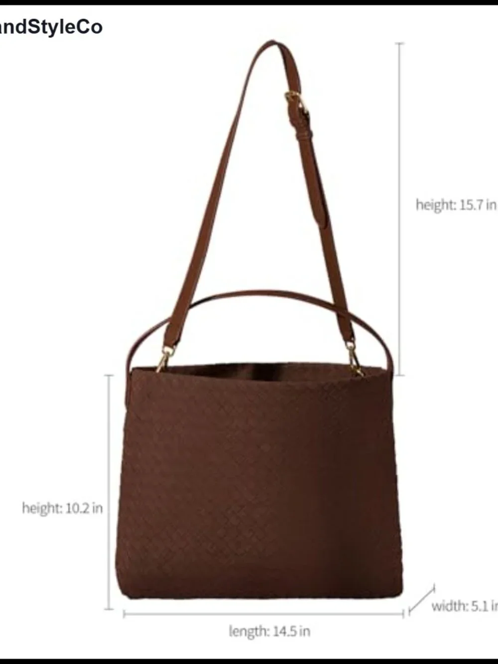 Suede Hobo Bag Hand-Woven Casual Tote Purse Shoulder Bag